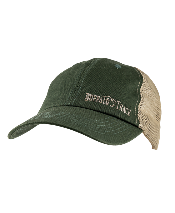 Buffalo Trace Mesh Hat - Green