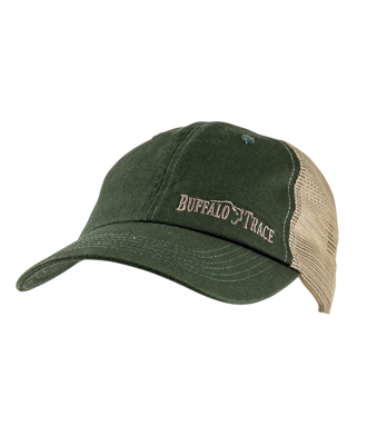 Buffalo Trace Mesh Hat - Green