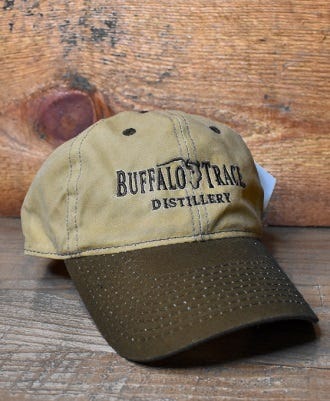 Buffalo Trace Tan Waxed Hat