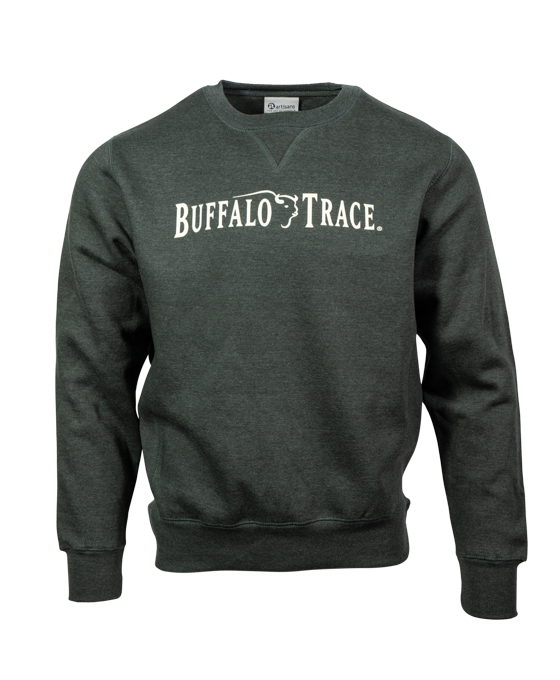 Buffalo Trace Green Crewneck Sweatshirt
