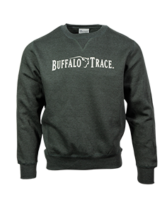 Buffalo Trace Green Crewneck Sweatshirt
