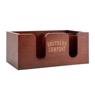 Southern Comfort Wooden Napkin Caddy
