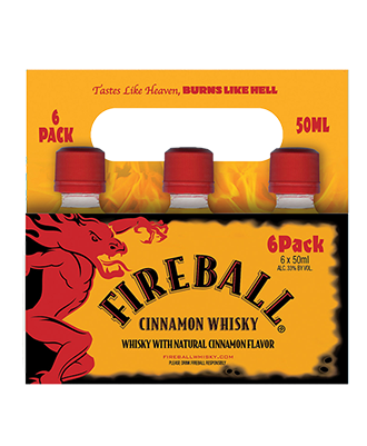 Fireball Carrier Pack, 50ML - 6-pack