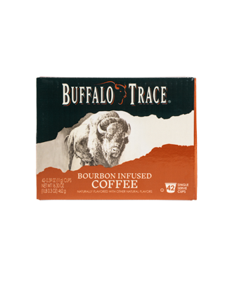 Bourbon Infused Buffalo Trace Coffee (42 Pods)  