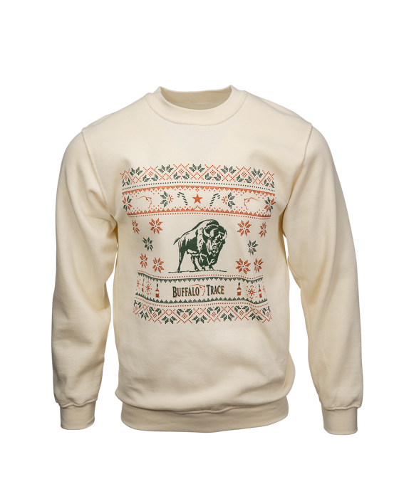 Buffalo Trace Christmas Fair Isle Sweatshirt