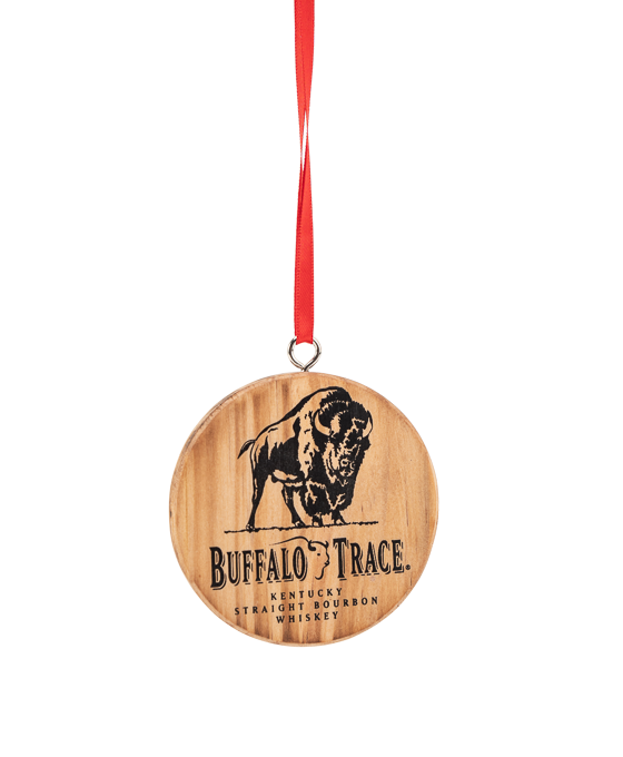 Buffalo Trace Mini Barrel Head Ornament
