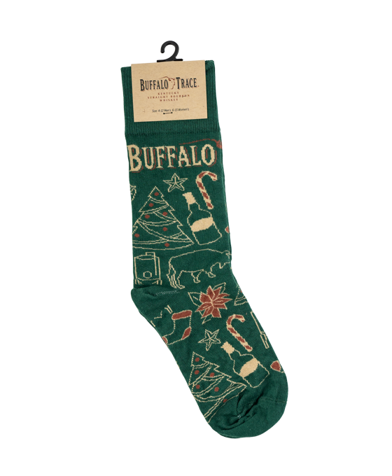 Buffalo Trace Christmas Socks