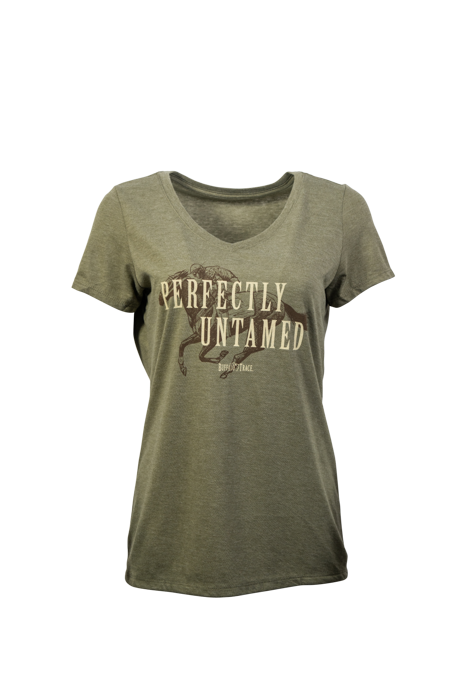 Buffalo Trace Ladies' Perfectly Untamed Race Horse T-Shirt