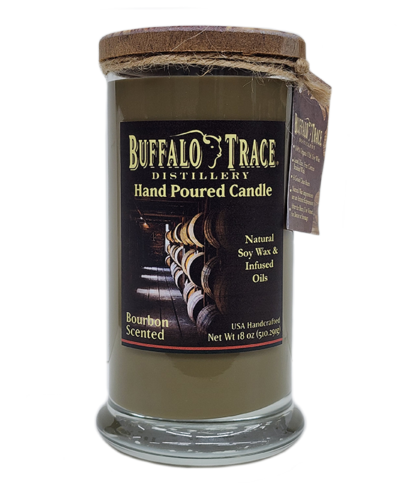 Bourbon Scent 18 oz Tall Jar Candle
