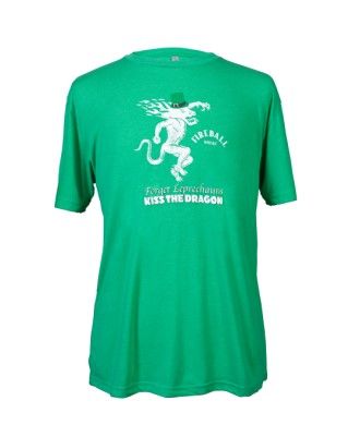 Fireball Men's St Patrick's Day Green T-Shirt