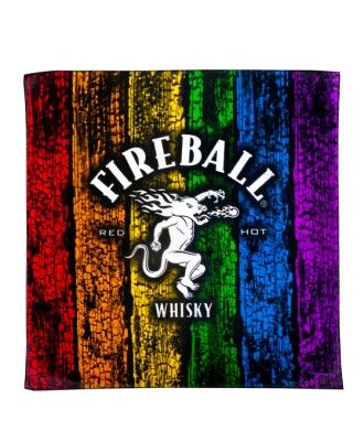 Fireball Rainbow Bandana