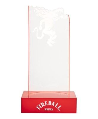 Fireball Acrylic Bottle Glorifier