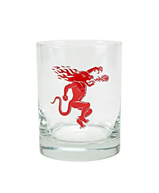Fireball Rocks Glass